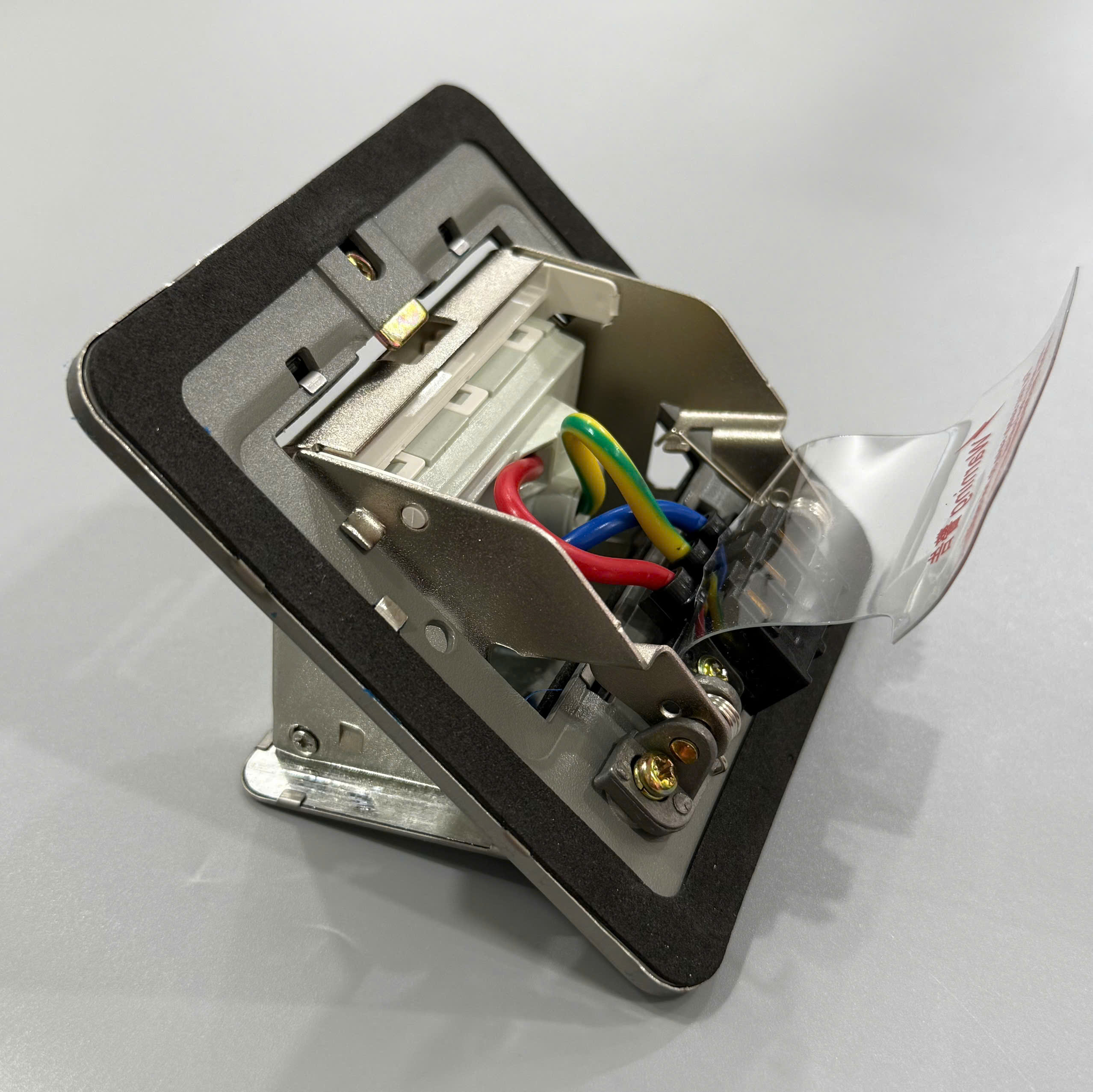 ĐẾ ÂM SÀN 1 Ổ ĐIỆN hiệuANCOMTECK -  ACT-FL